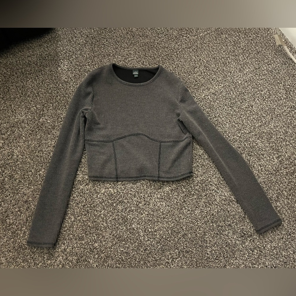 wild fable corset long sleeve - size large